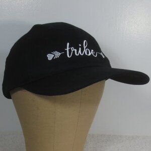Unlisted Hat Black White Tribe Embroidered Trucker Ball Cap Unisex Adjustable OS